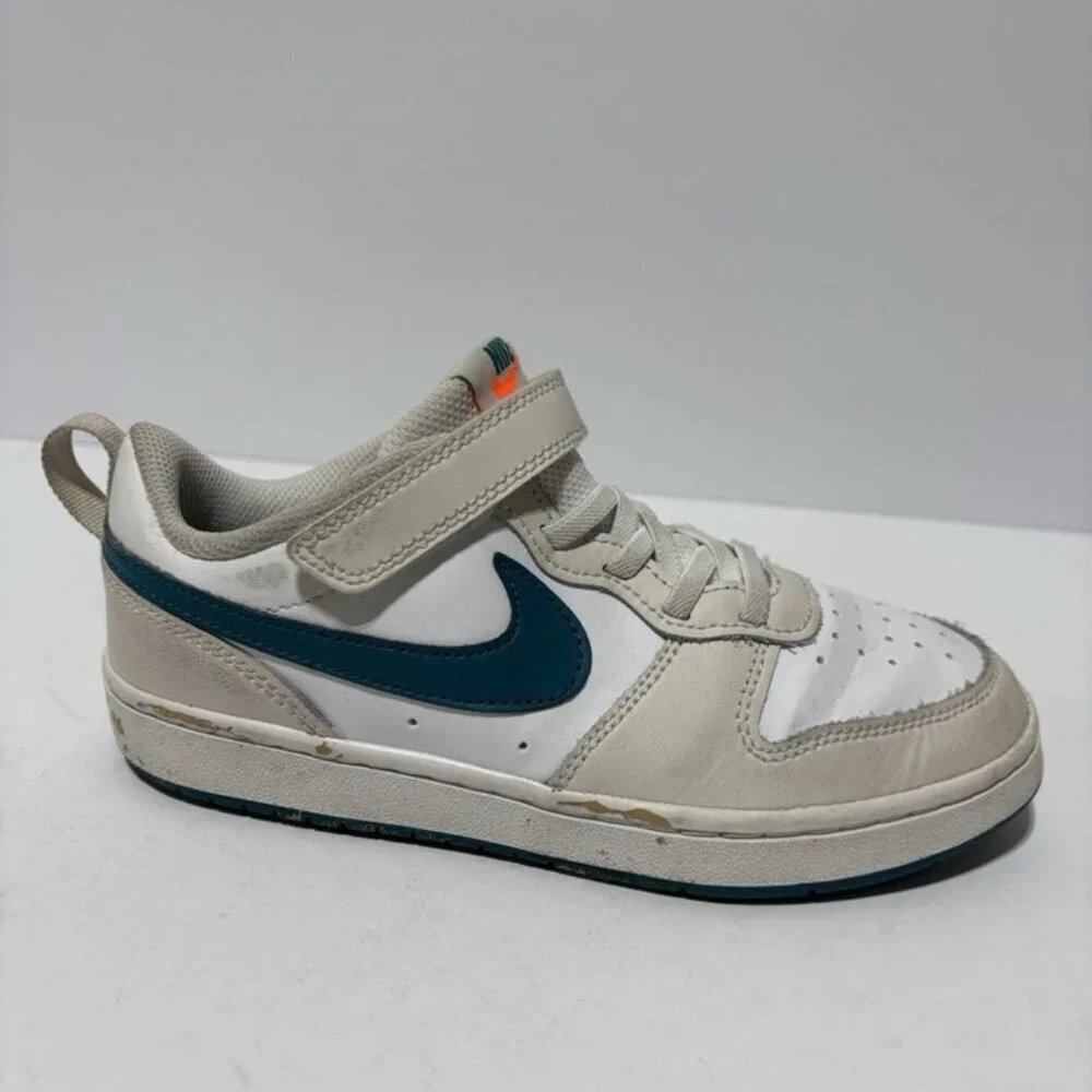 Nike Kids’ Court Borough 2 Low Sneakers, Size 2.5Y